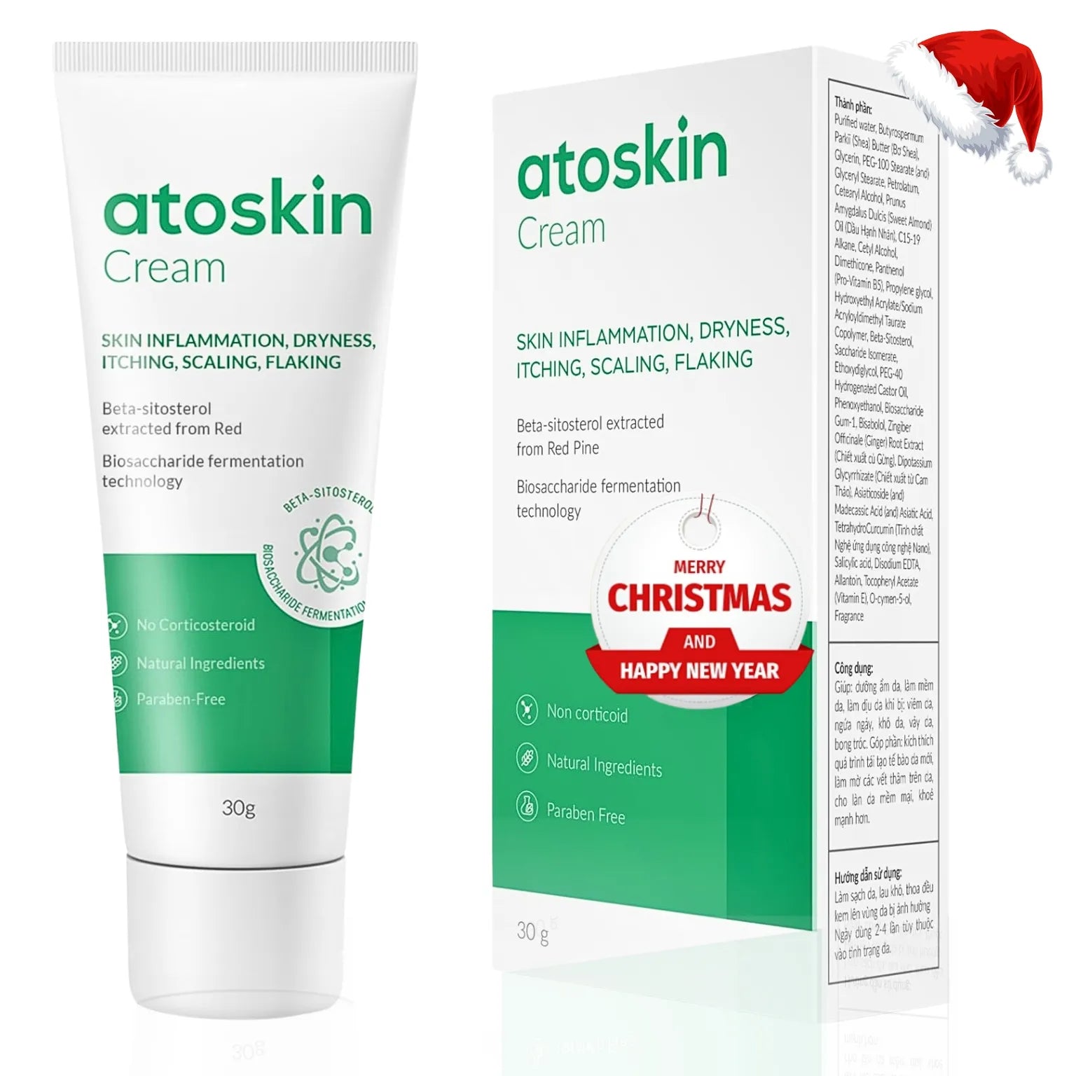 Atoskin Cream for Eczema & Psoriasis