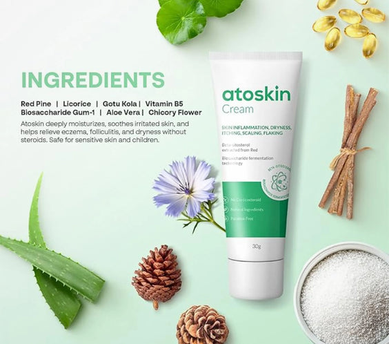 Atoskin Cream for Eczema & Psoriasis