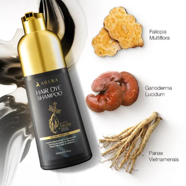 Hair Dye Shampoo - Black Color