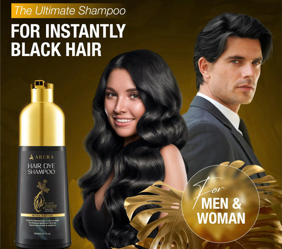 Hair Dye Shampoo - Black Color