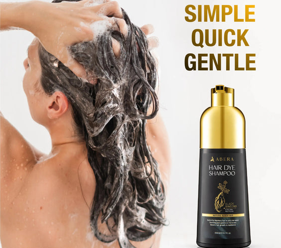 Hair Dye Shampoo - Black Color